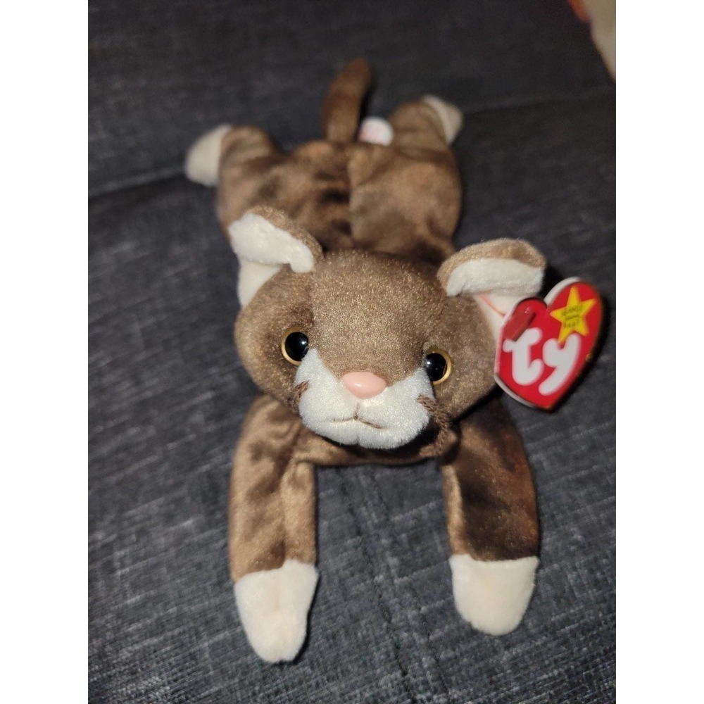 Ty Beanie Babies Pounce The Cat